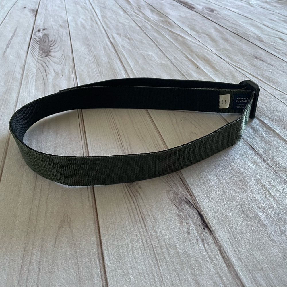 Propper Tactical Heavy Duty Buckle Belt Mens XL 1.5” Nylon Webbing Non Metal EUC - Picture 5 of 8